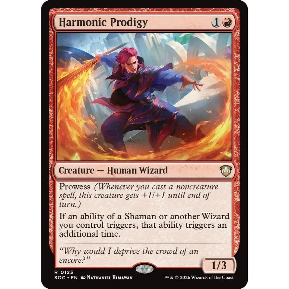 Harmonic Prodigy | SOC | 123 | NM/Rare | 060-SOC